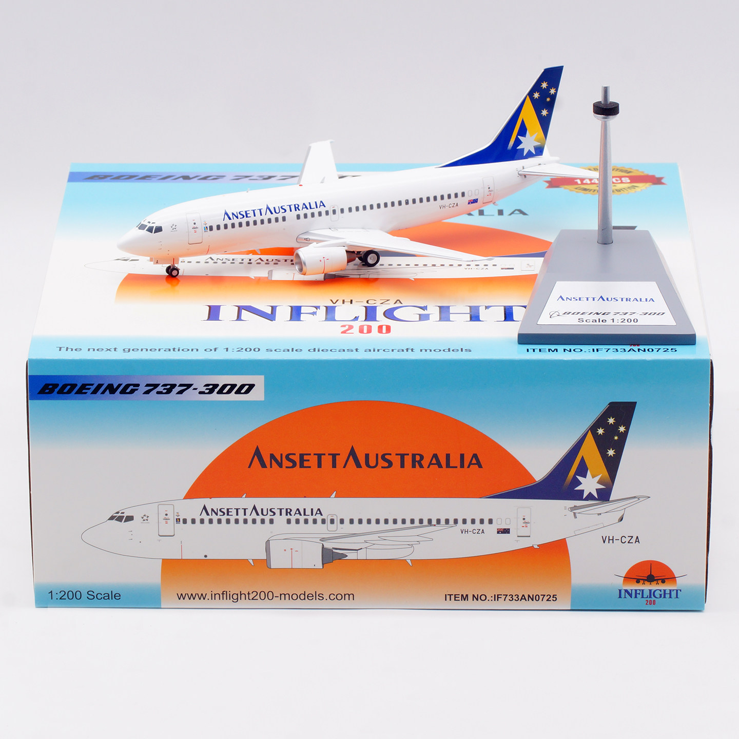 澳洲安捷航空飞机模型B737-300