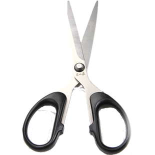 张小泉剪刀办公剪纸手工不锈钢美工剪子学生文具家用小剪刀大号