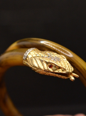 灵蛇女性树脂大尺寸手镯