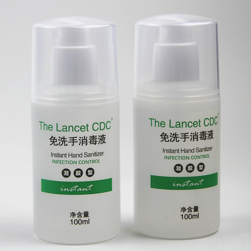 Water free hand sanitizer shampoo 75% alcohol free gel 100mlOEMLOGO clean, fast dry portable