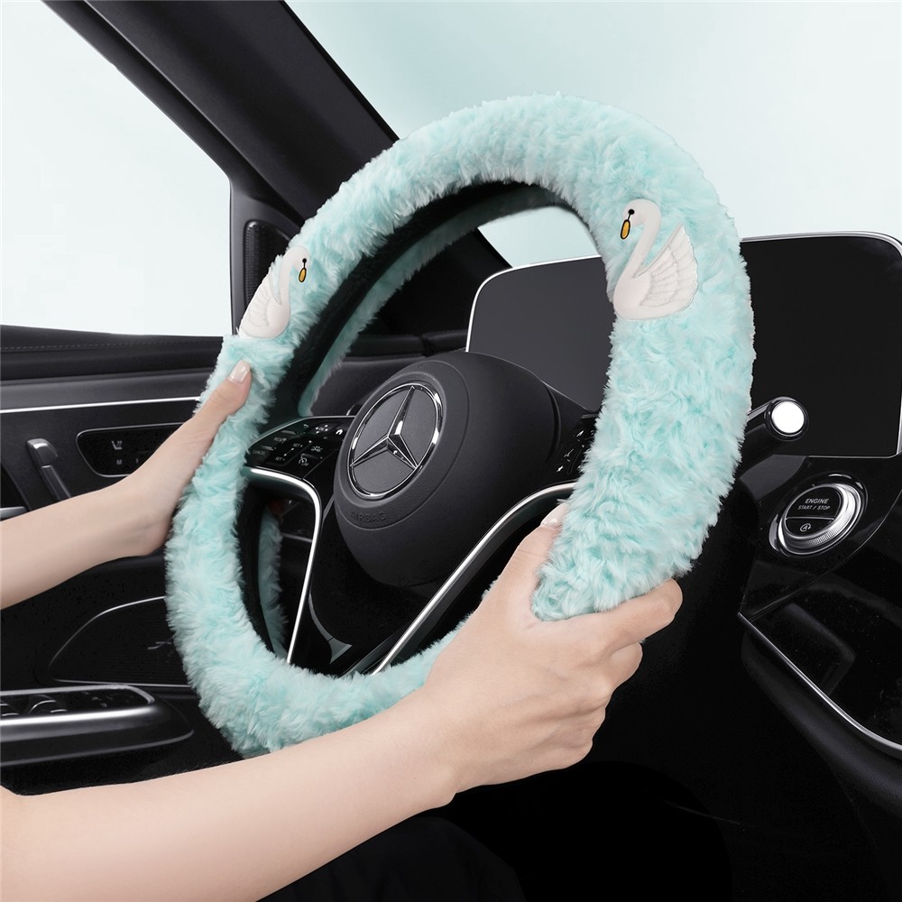 新款卡通毛绒冬季盛昊F6proA6plusC4时光ID3id6四轮电动方向套