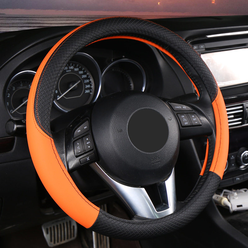 老头乐战风t06都市小客小鸟v32保时捷四轮电车方向盘套把套圆D型
