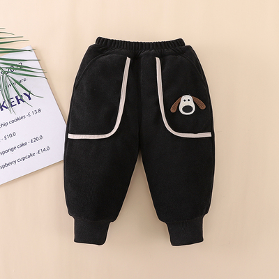 宝宝三层加厚外穿棉裤一条过冬