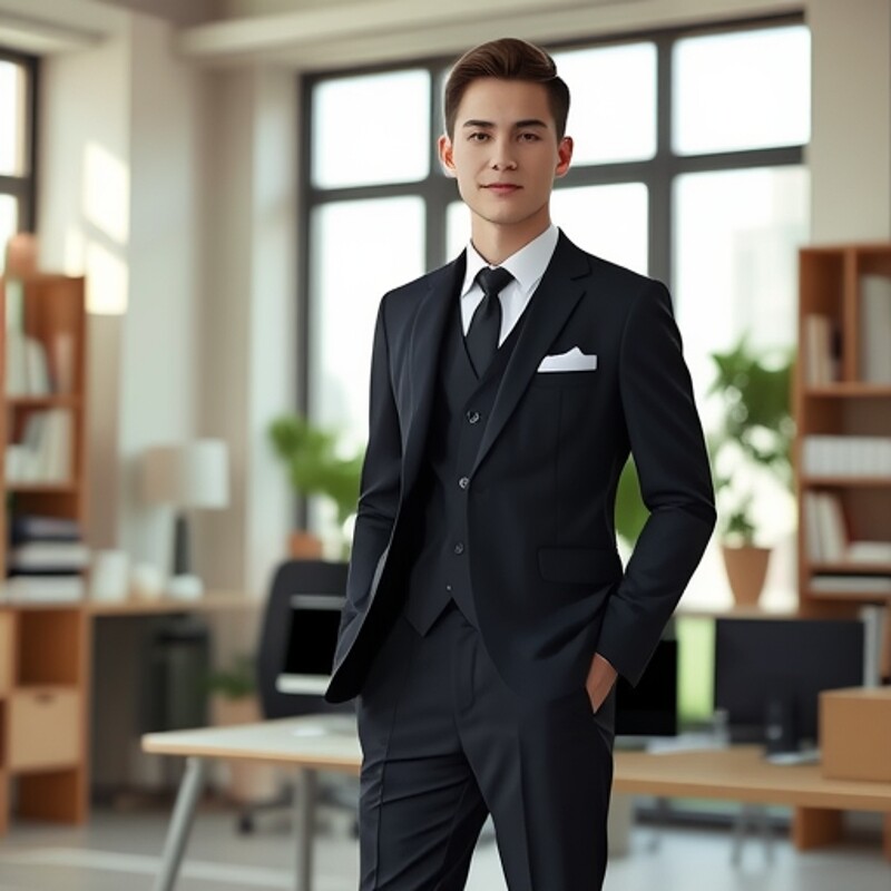 新款西装套装男士三件套韩版修身伴郎服便西男装西服男外套定制