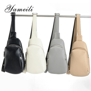 网红腰包女潮ins宽带女士2023新款胸包女设计感斜挎百搭户外运动