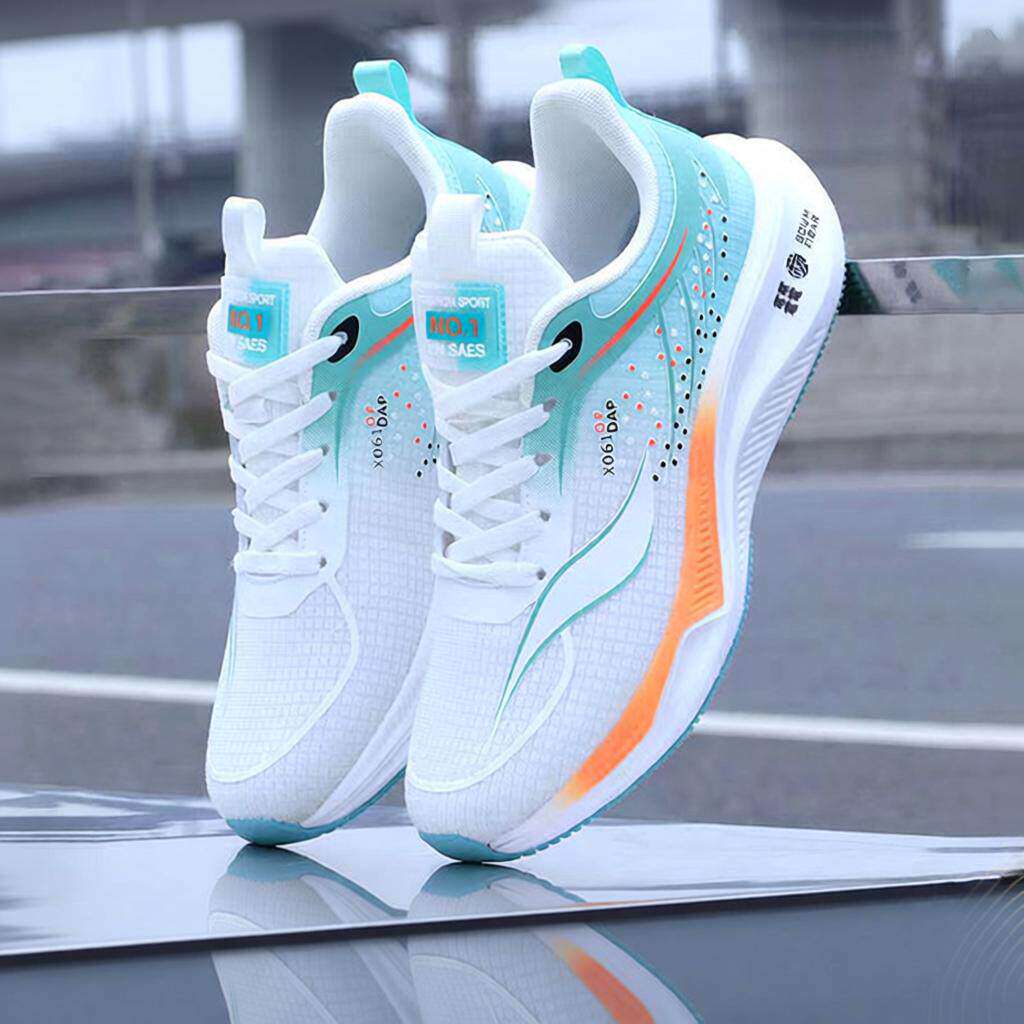 运动鞋男款夏新款网面透气跑步鞋青少年低帮舒适大码外贸