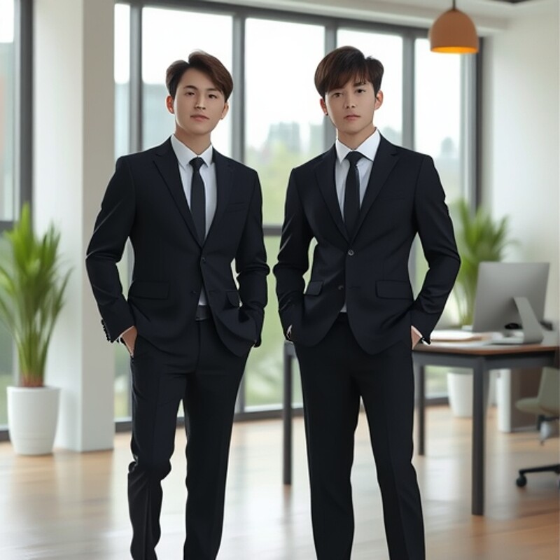 厂家新款白色西装男士西服套装修身商务韩版休闲男士西装套装正装