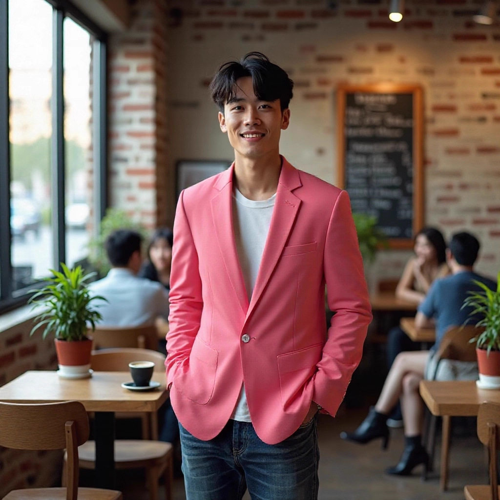 韩版休闲男士西装外套修身订婚礼服领证新郎西服男装休闲西装男