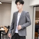 男式 修身 西装 男士 2026新款 外套现货休闲时尚 休闲西服男韩版