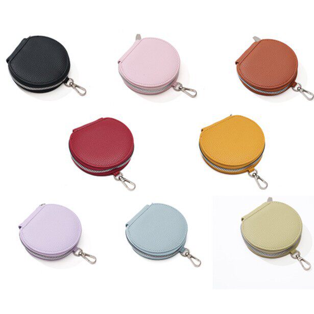 多功能女士零钱包韩版可爱硬币包收纳包钥匙环扣小圆包2025新款