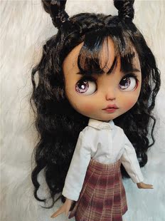 Blythe小布娃娃 Alvira摩登女孩 多肉改娃 Asha