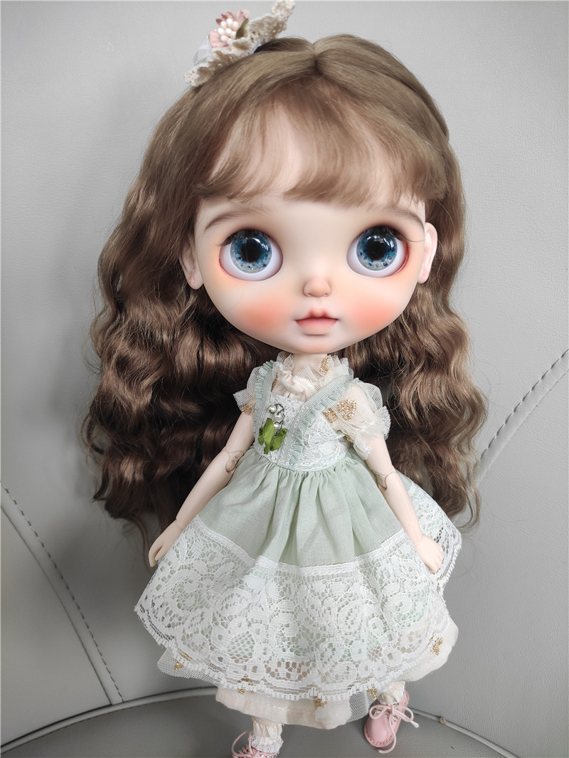 blythe 小布娃娃多肉改妆改娃正拼z拼  子怡