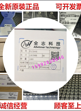 全志 F1C200S  F1E200  1080P高清多媒体处理器 全新原装正品