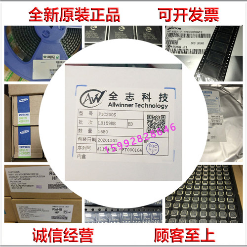 全志 F1C200S  F1E200  1080P高清多媒体处理器 全新原装正品