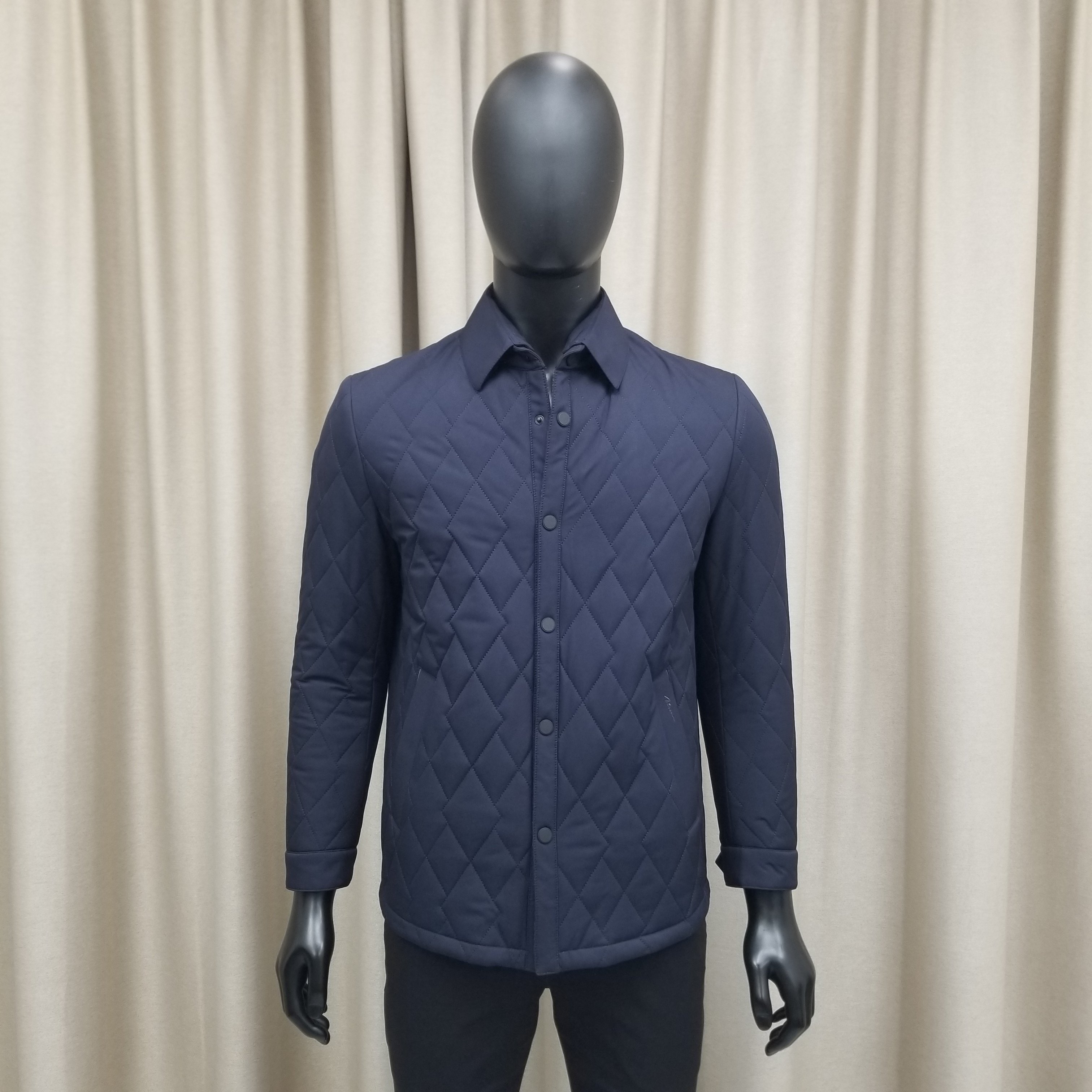 普洛克男装新款 翻领棉袄商务休闲翻领户外棉服夹克秋冬外套棉衣2