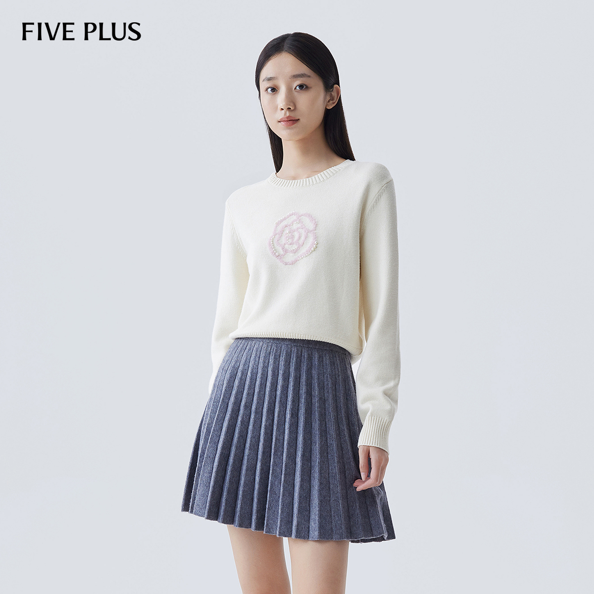 温柔风软糯针织衫