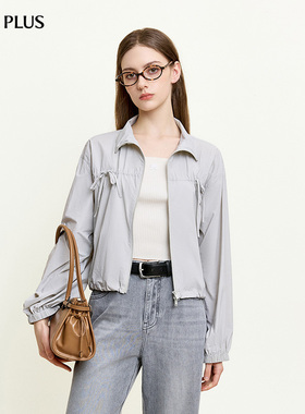 FIVE PLUS女夏装短款外套UPF50+防紫外线户外穿搭女装