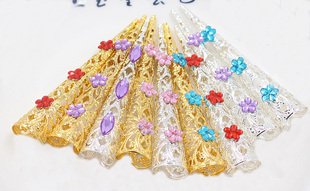 甄嬛传护甲同款加厚古装宫廷清宫头饰千手观音假长指甲套儿童可用