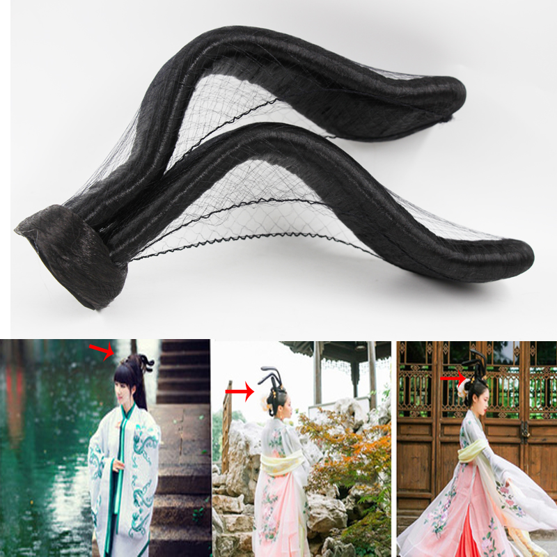 古装假发发髻唐代汉服襦裙发包古代公主洛神飞天发髻影楼写真造型