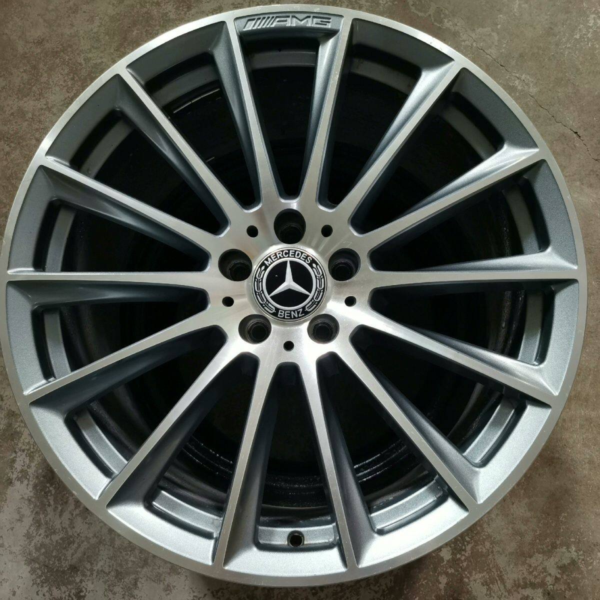 适用于20寸奔驰S450全新原装锻造款轮毂轮辋钢圈胎龄备胎替换升级