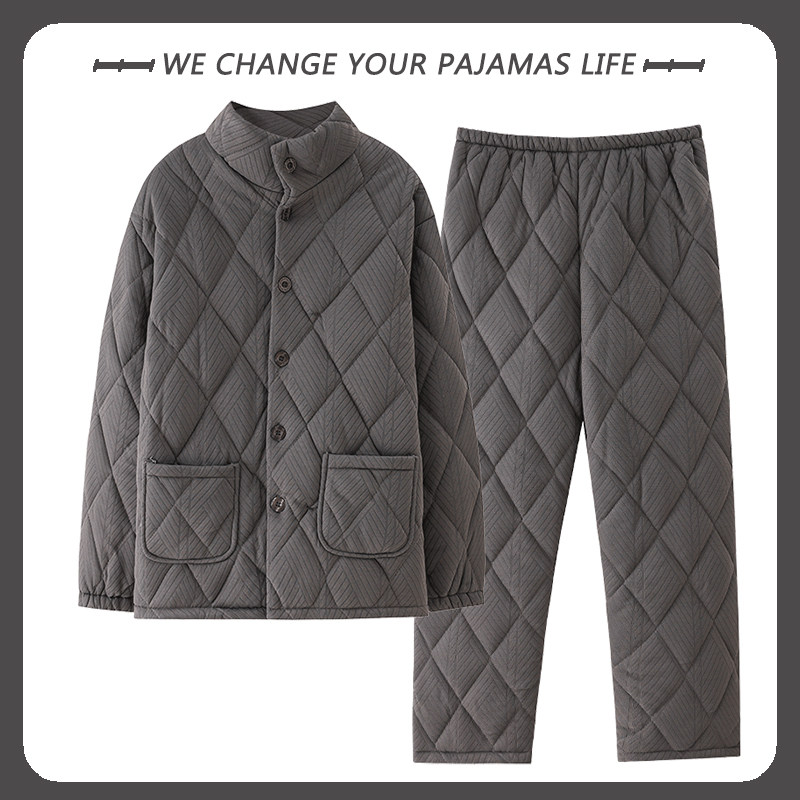 加厚夹棉不起球不褪色男士