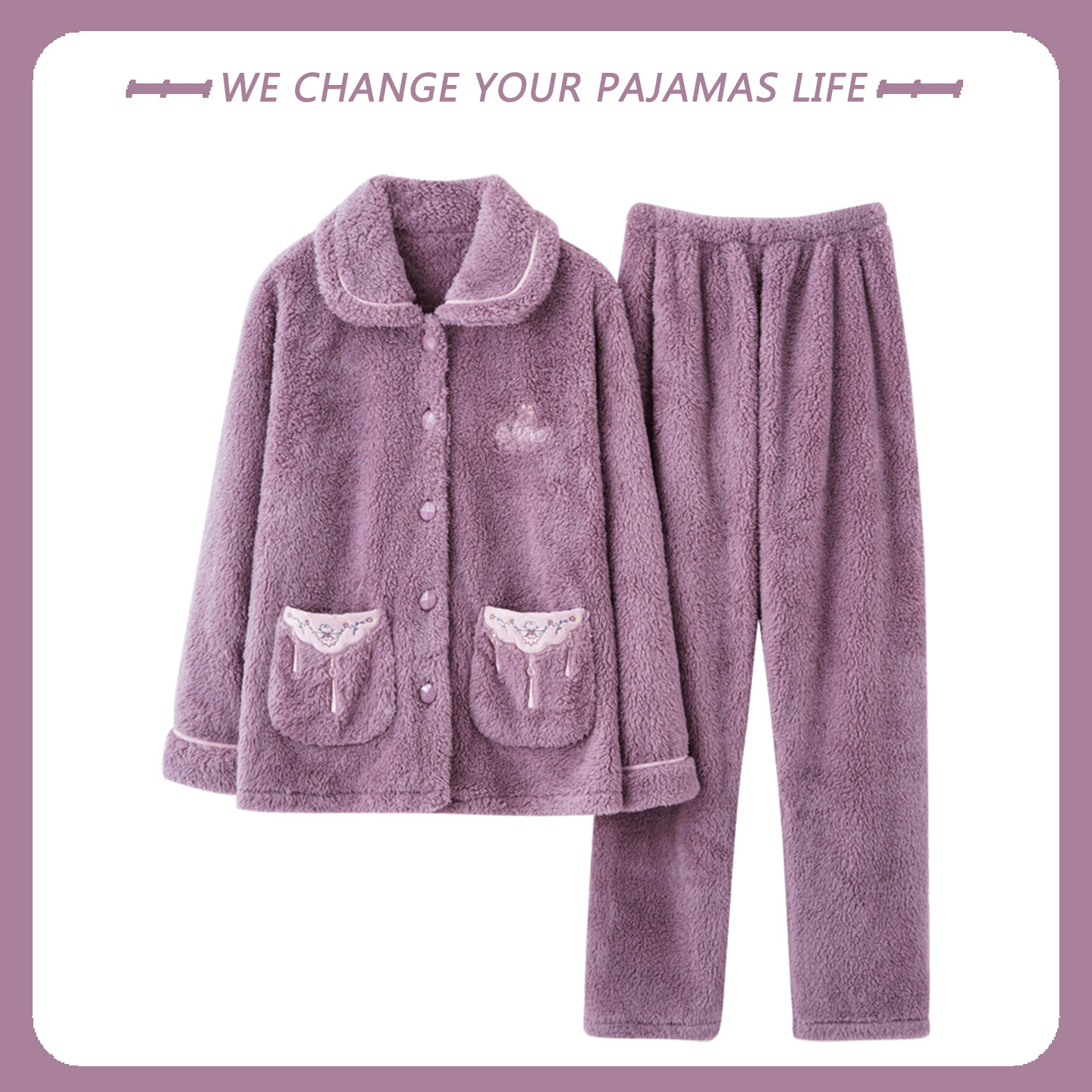 珊瑚绒面料+不起球不褪色