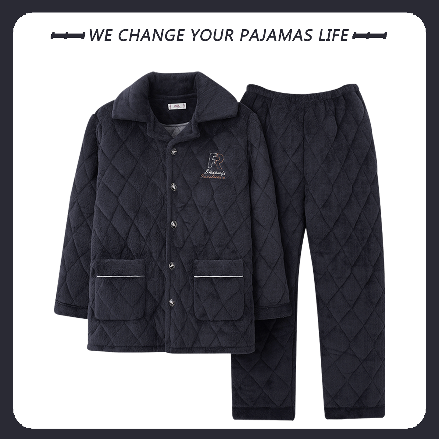 珊瑚绒夹棉面料+不起球不褪色