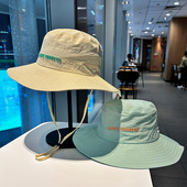户外速干渔夫帽子女夏防紫外线太阳帽徒步钓鱼登山帽男遮阳防晒帽