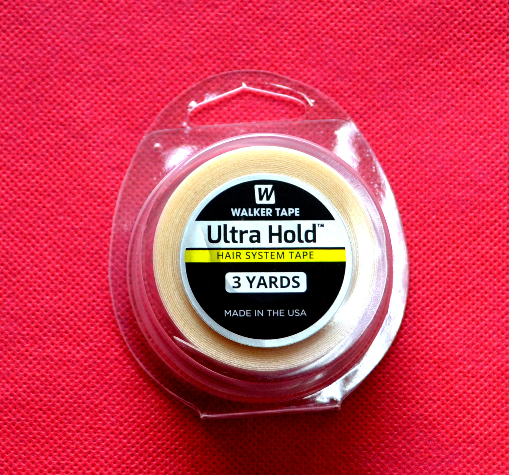 美国隐形补发假发双面胶带粘补发胶片进口双面胶假发胶贴防水防汗