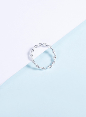 指环测试推荐百搭胖手粗手指尾戒