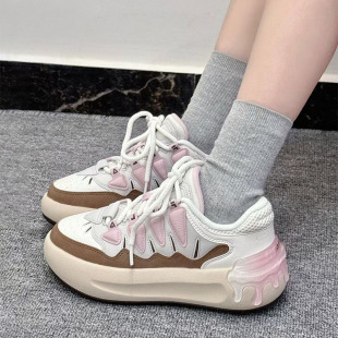 CARROT摩登复古板鞋 FILA 斐乐2025秋新萝卜鞋 女鞋 厚底运动休闲鞋