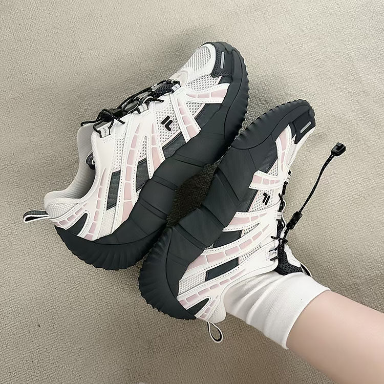 FILA FUSION斐乐潮牌脊骨鞋2运动鞋情侣2025新款户外登山鞋轻便