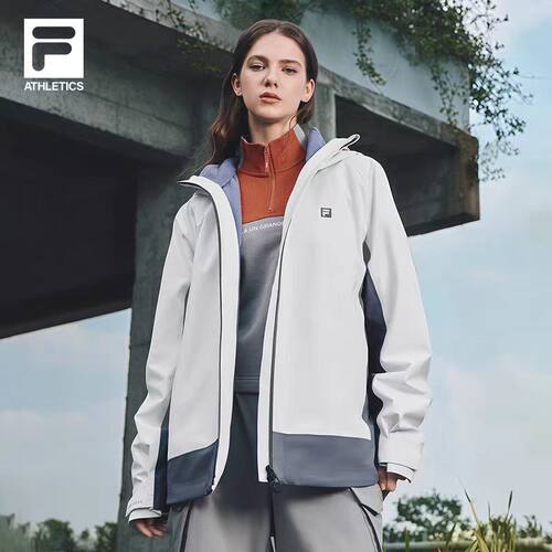 黄景瑜同款FILA斐乐冲锋衣