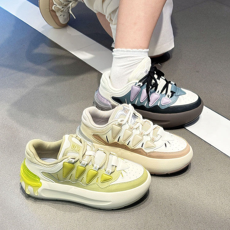 FILA 斐乐2025春季新款女鞋CARROT板鞋厚底萝卜鞋运动休闲鞋,运动鞋new,运动休闲鞋,淘宝优惠券,粉丝福利购,淘宝优惠卷