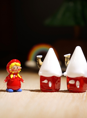 小红帽女孩|手工玻璃小摆件琉璃