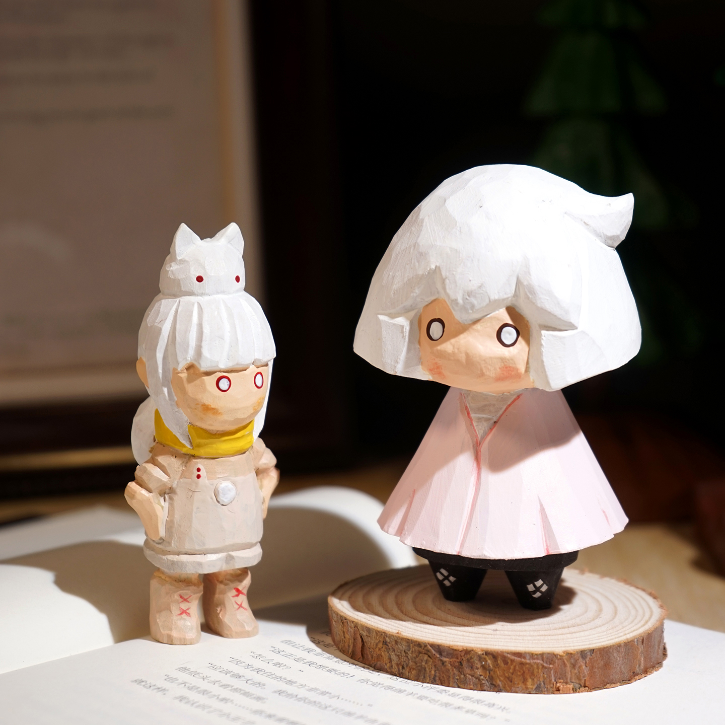 光遇周边手工木雕小摆件