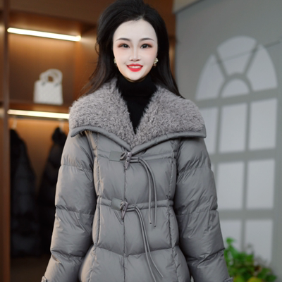 2026冬季新款百搭显瘦时髦气质高级感保暖白鸭绒羽绒服M-3XL