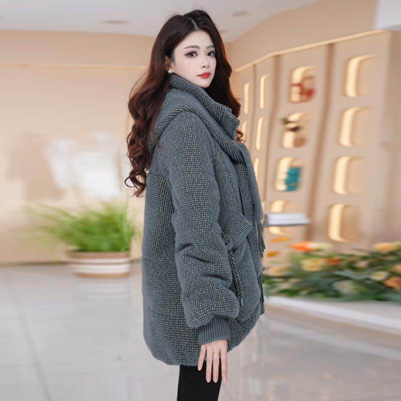 【羽绒服】冬季白鸭绒羽绒服百搭新款时尚莫瑞系穿搭休闲保暖女装