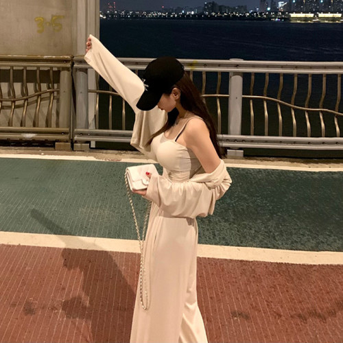 运动三件套阔腿裤棉2023春装