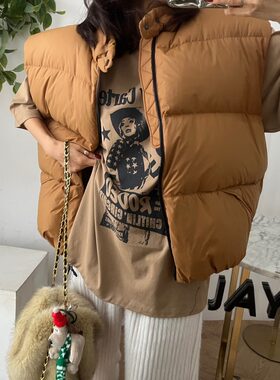 韩国简约羽绒棉服马甲