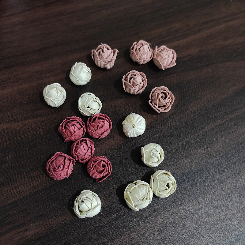 韩版百搭手工花苞花朵可爱衣服装饰品配饰小配件头饰包包辅料DIY