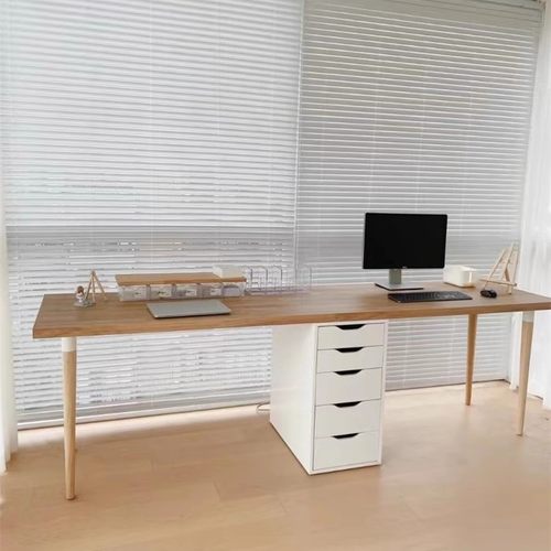 宜家正品代购萨林 阿来斯双人书桌厨房操作台面办公桌 电脑桌