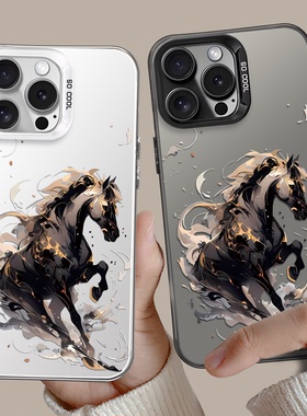 新马年款情侣手机壳任意机型适用苹果17Promax小米15vivo春节vivo苹果16华为2026红色oppo硅胶80喜庆13荣耀12