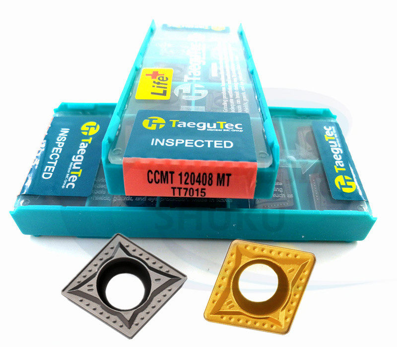 特固克数控刀片ccmt120408/120404车床刀具刀头菱形80度铸铁刀粒
