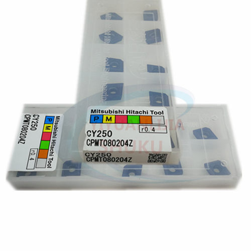 日立过中心钻铣刀片TJU钻铣数控刀粒T型槽刀片CPMT080204Z 090204