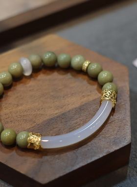 新中式半镯手链女款轻奢小众精致高级感手串送女友闺蜜生日礼物