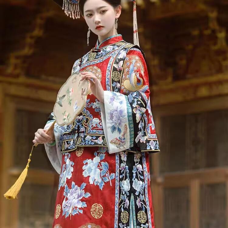 小燕子格格服装清汉女清朝