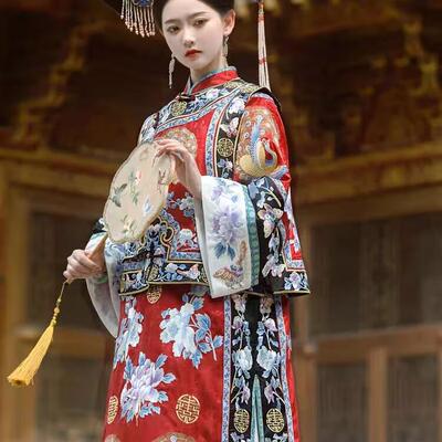 小燕子格格服装清汉女清朝
