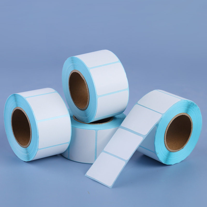 QIRUI 프린터는 감열지 라벨 용지 자체 접착 스티커 60*50*40 슈퍼마켓 계량 용지 바코드 인쇄 용지에 적합합니다