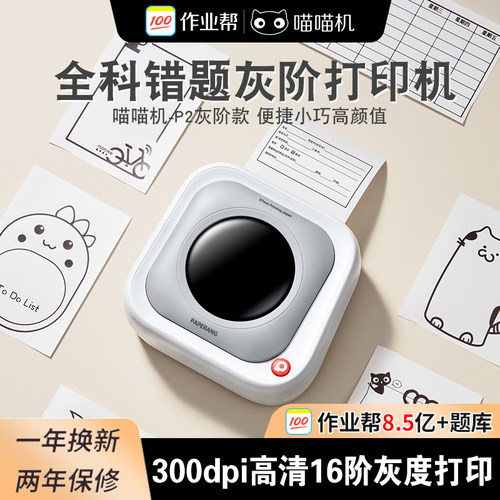 喵喵机蓝牙p2相机款小型便携式